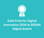Gold Prize for Digital Innovation 2024 at ASEAN Digital Awards