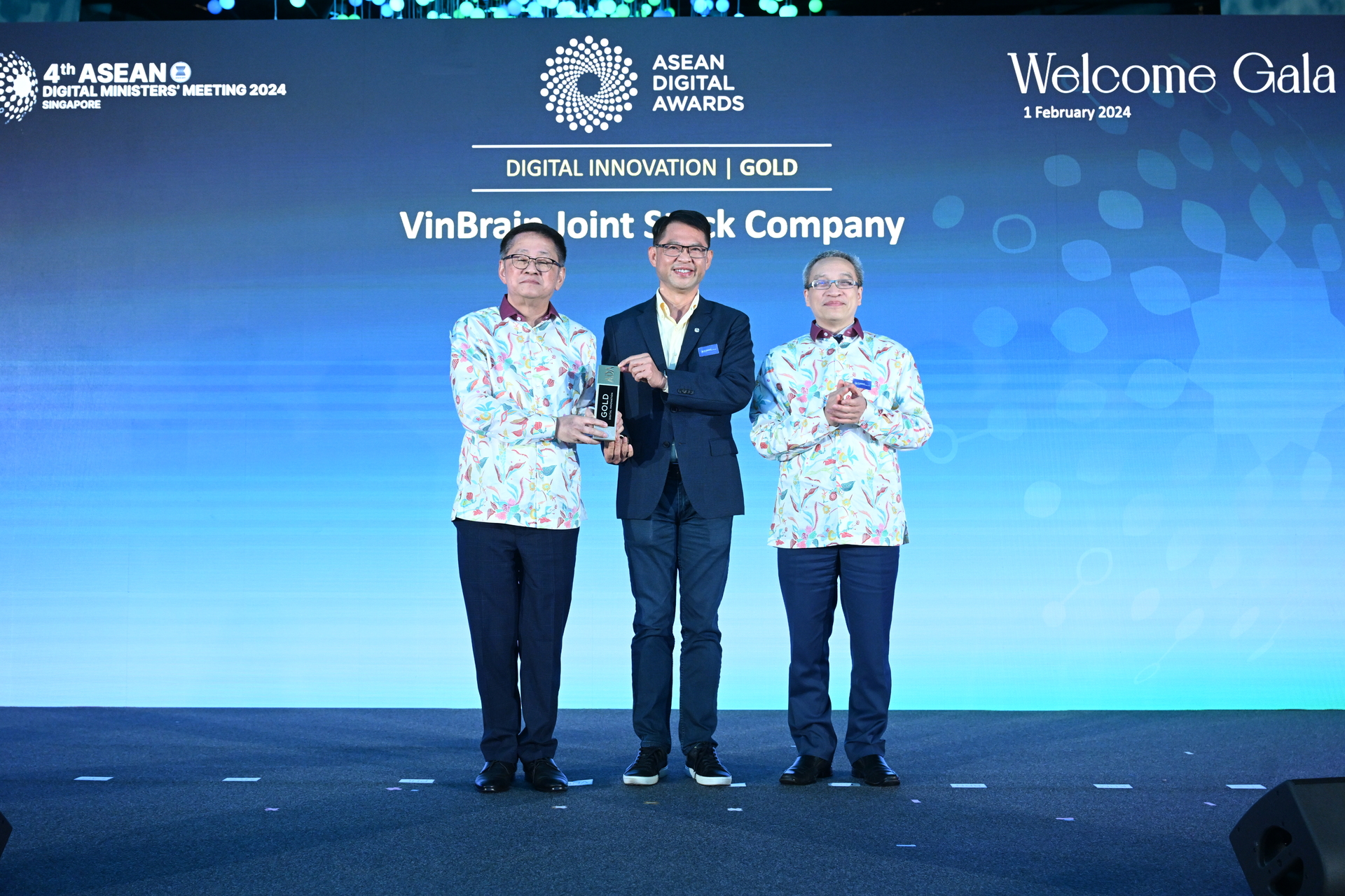 VinBrain won Gold Prize - ASEAN Digital Award 2024