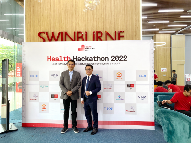 TRUONG QUOC HUNG – CEO VINBRAIN IS HEALTH HACKATHON 2022's speaker with a keynote address "DIGITALIZATION IN HEALTH"